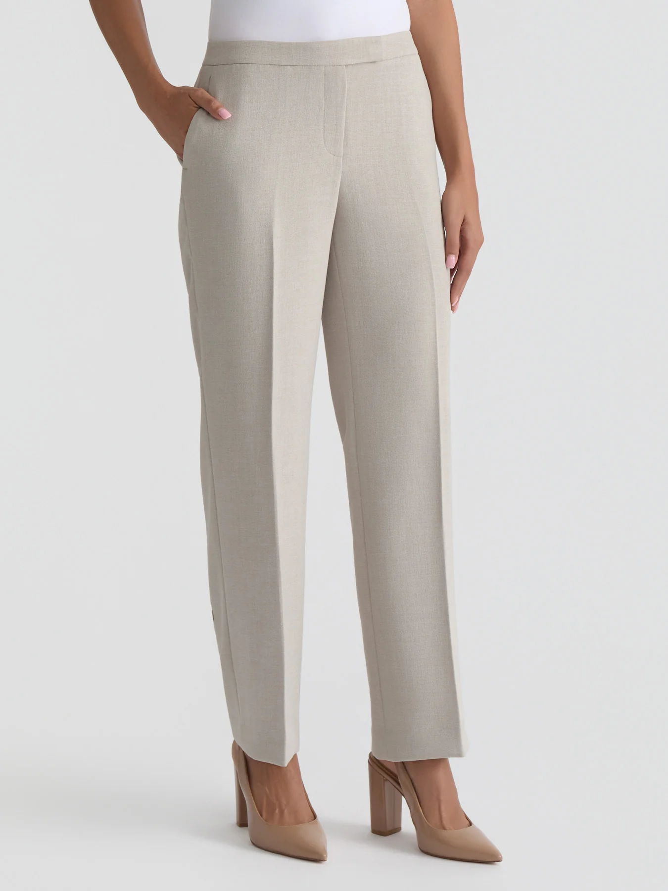 Claire Trouser, Pebble Crepe - Image 3