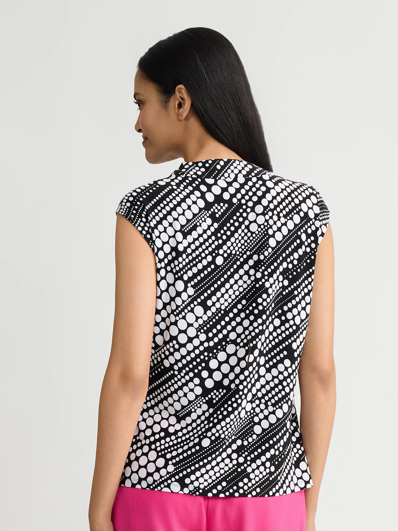 Cowl Neck Top, Everyday Knit - Image 2