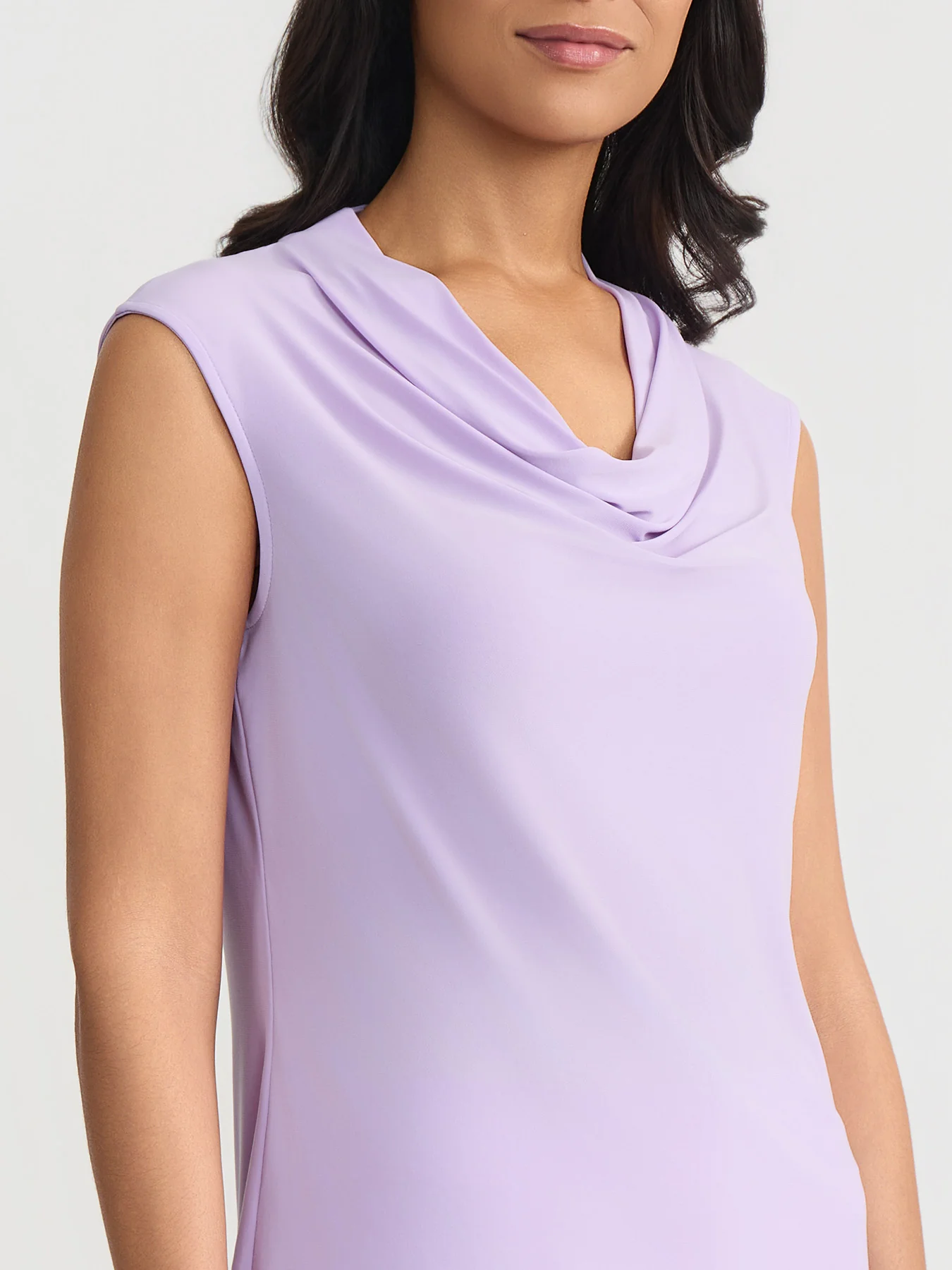 Cowl Neck Top, Everyday Knit - Image 4