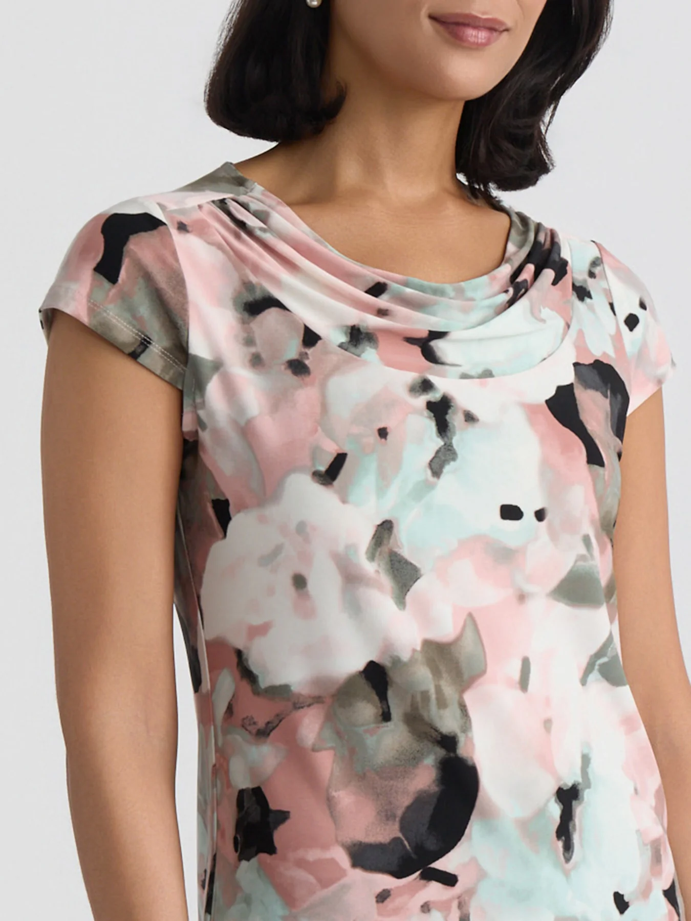 Petite Cowl Neck Top, Everyday Knit - Image 4