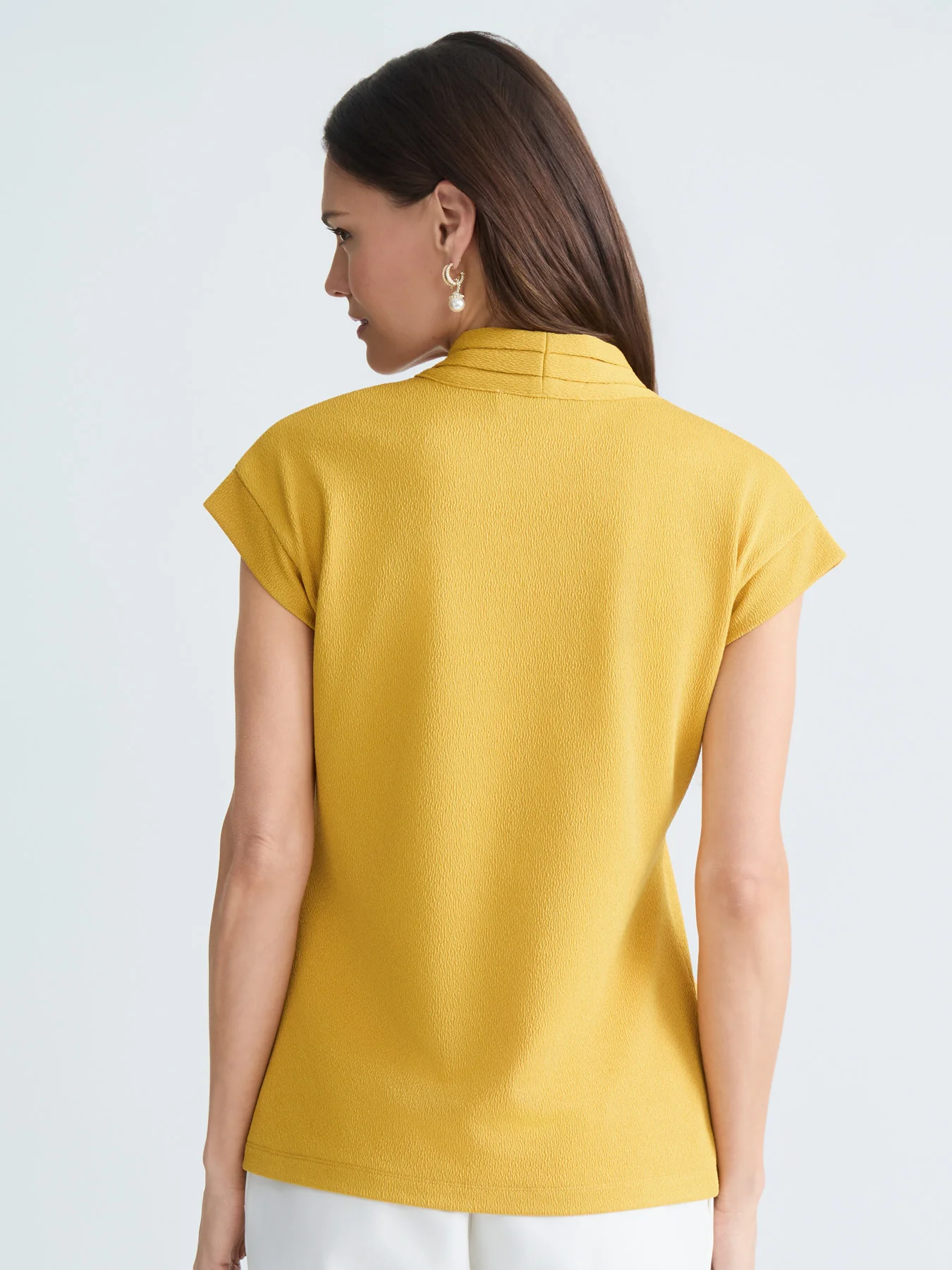 Funnel Neck Top, Everyday Knit - Image 2