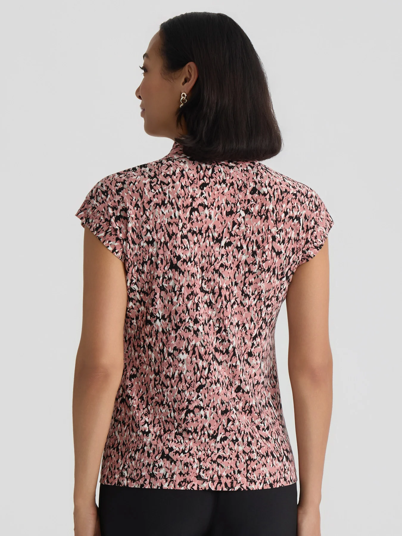 Plus Funnel Neck Top, Everyday Knit - Image 2