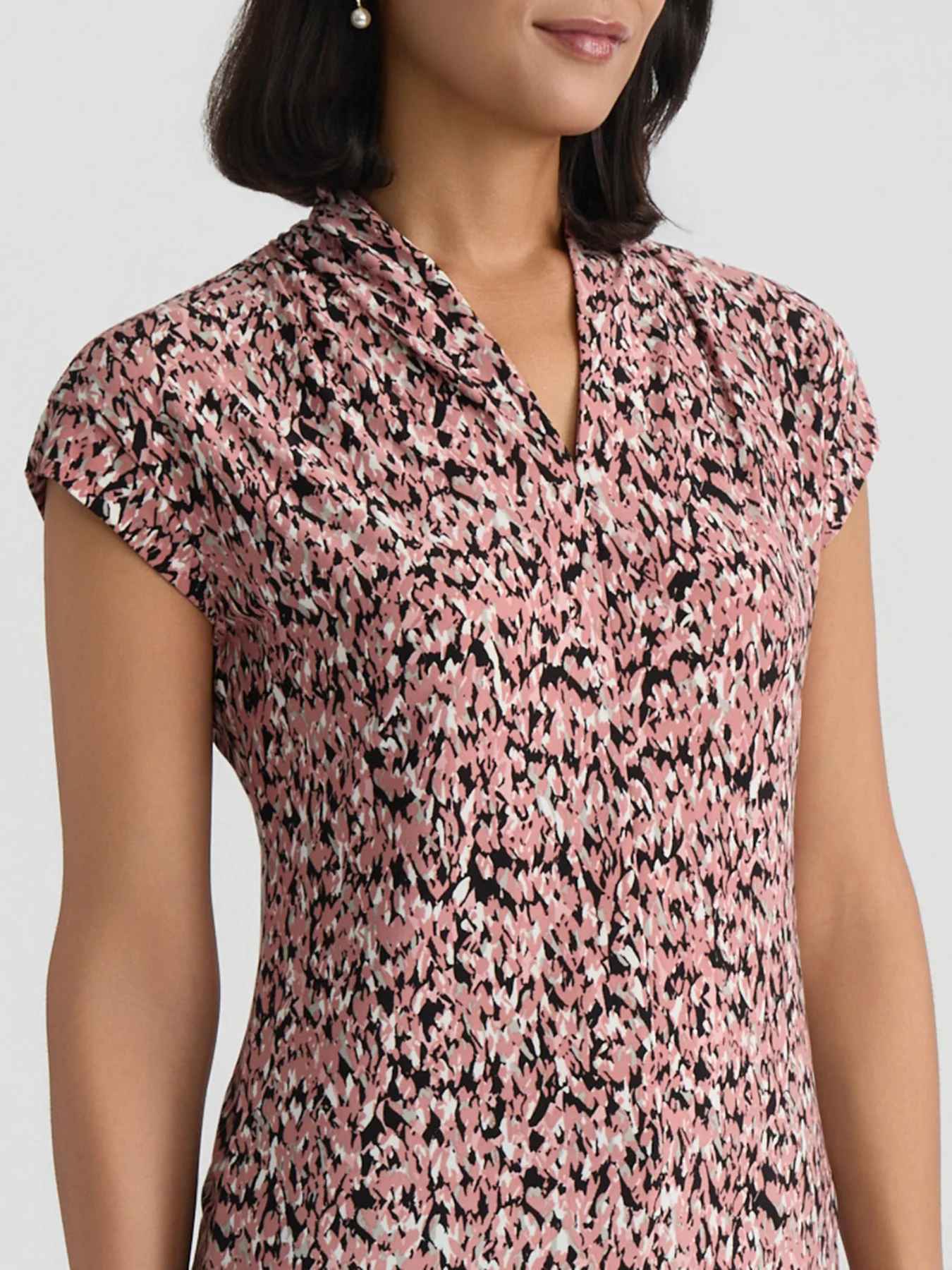 Plus Funnel Neck Top, Everyday Knit - Image 4