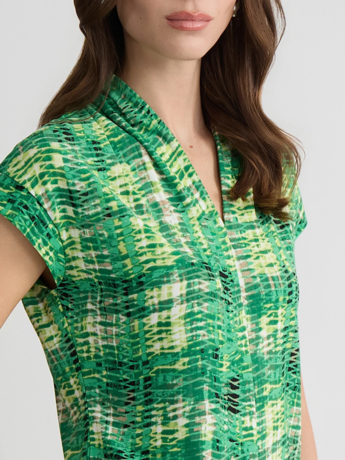 Plus Funnel Neck Top - Image 4