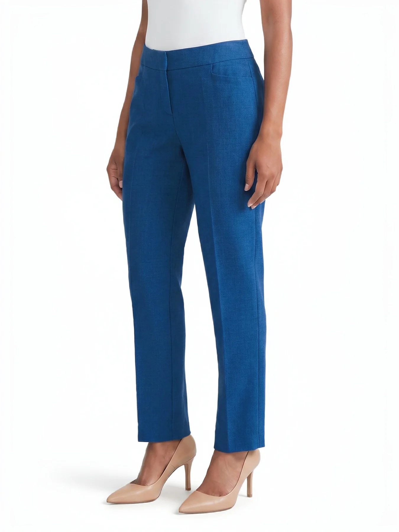 Lily Trouser, Pebble Crepe - Image 3