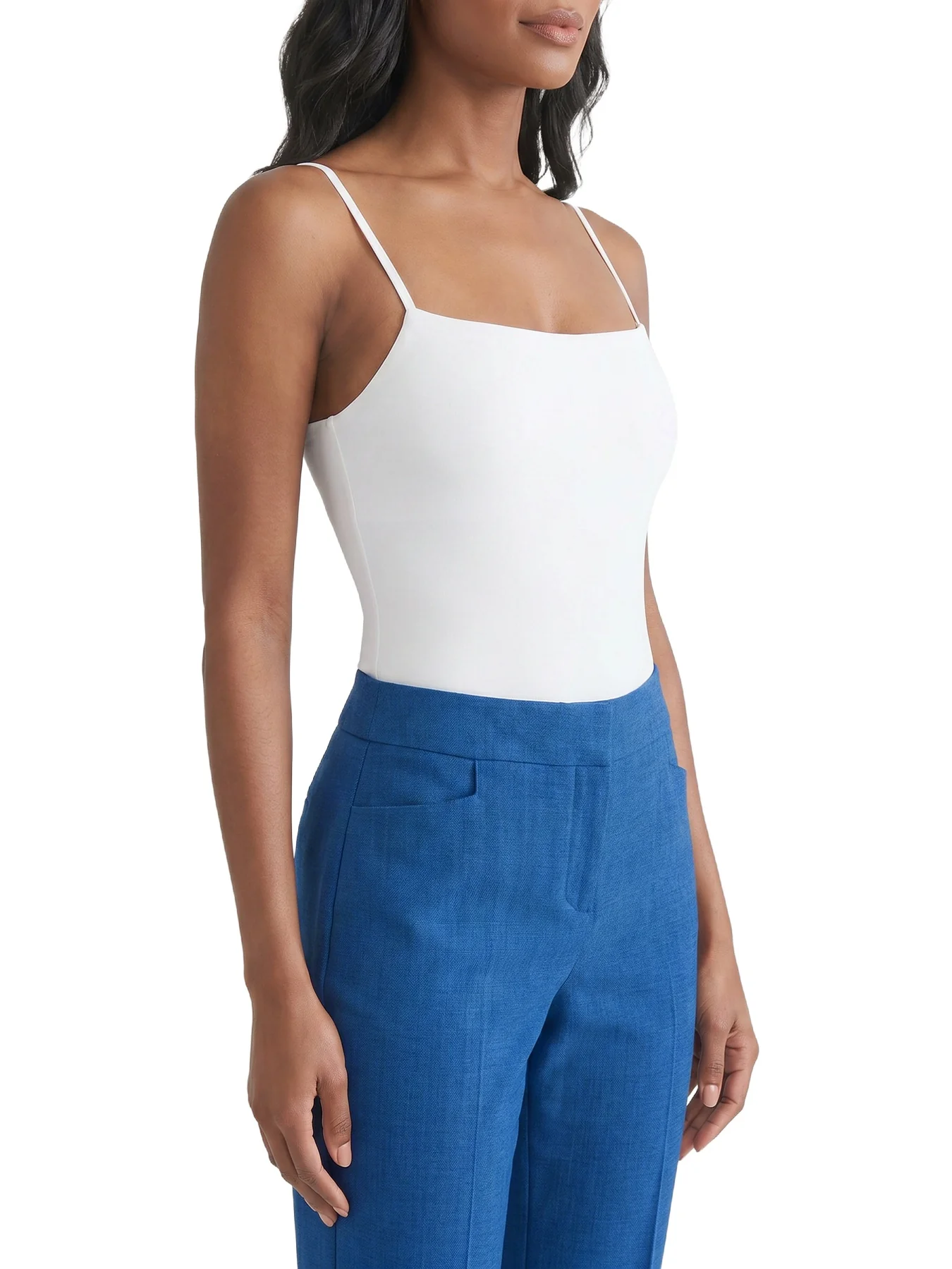 Lily Trouser, Pebble Crepe - Image 4