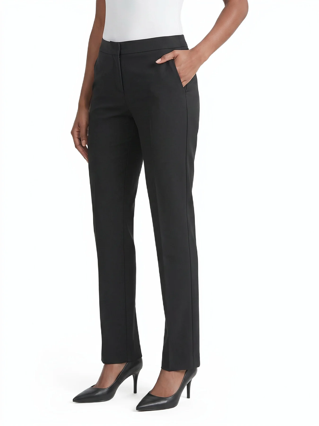 Petite Lily Trouser, Washable Bi-Stretch - Image 3