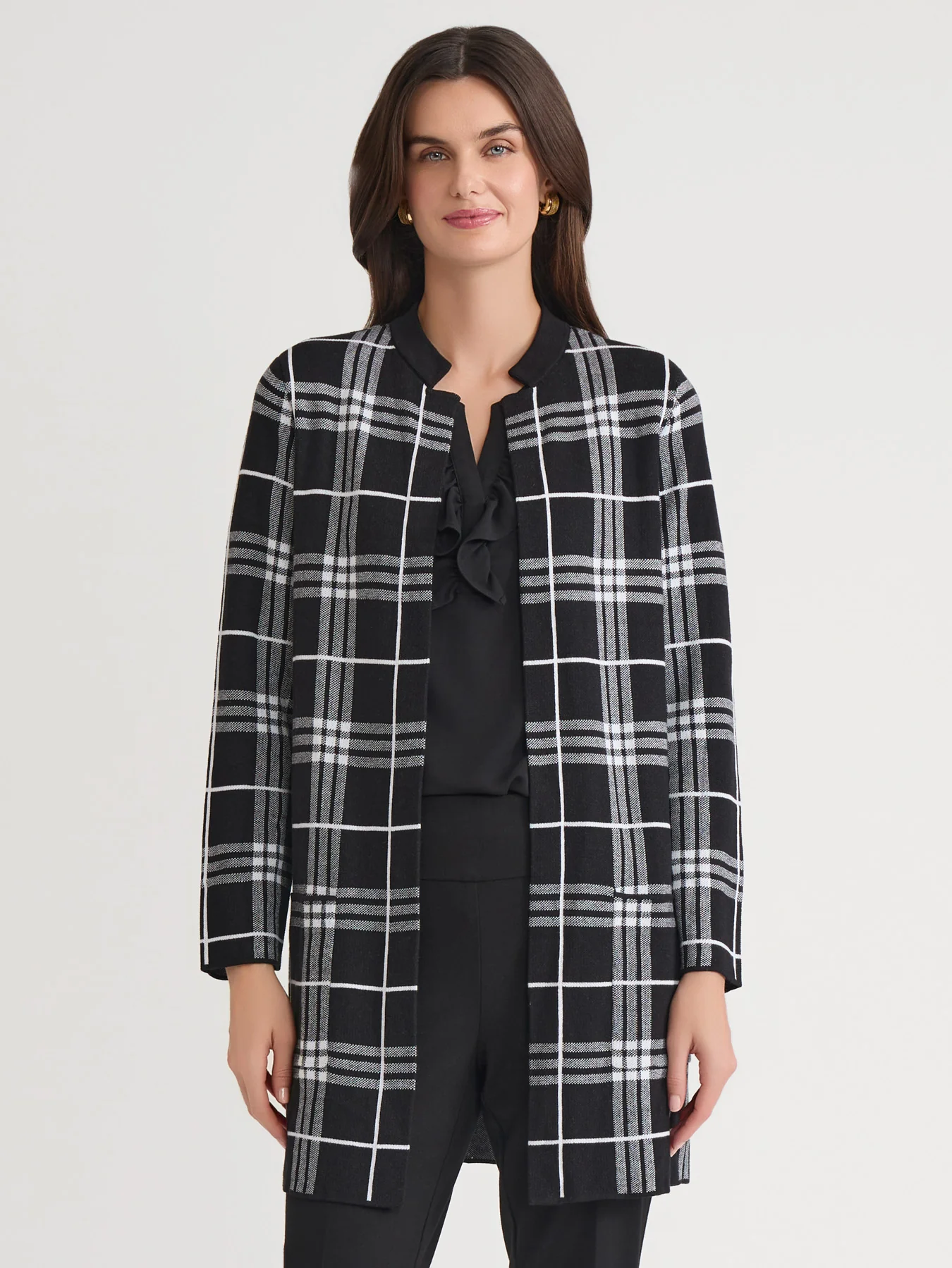Notch Collar Coatigan