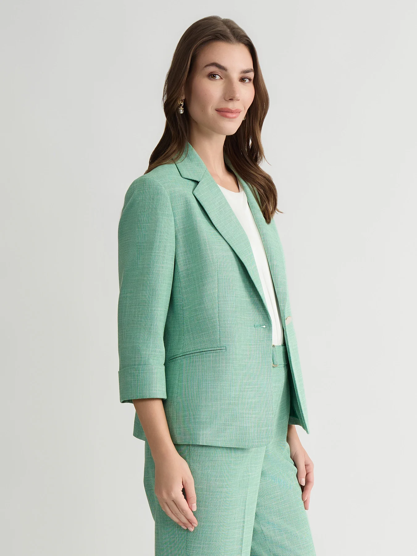Plus One Button Jacket - Image 3