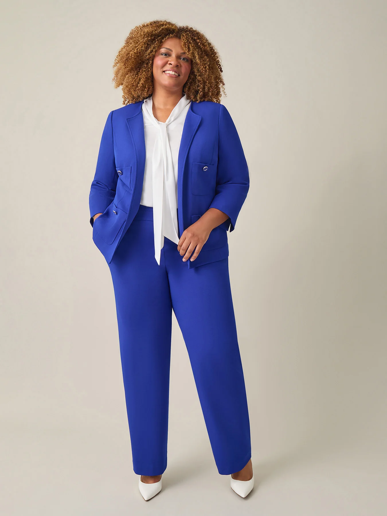Patch Pocket Jacket, Royal Signature - Image 4