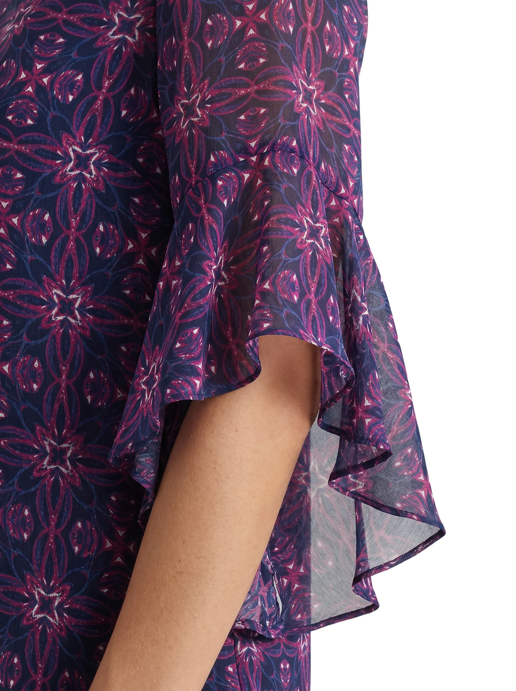 Petite Flounce Sleeve Blouse - Image 4