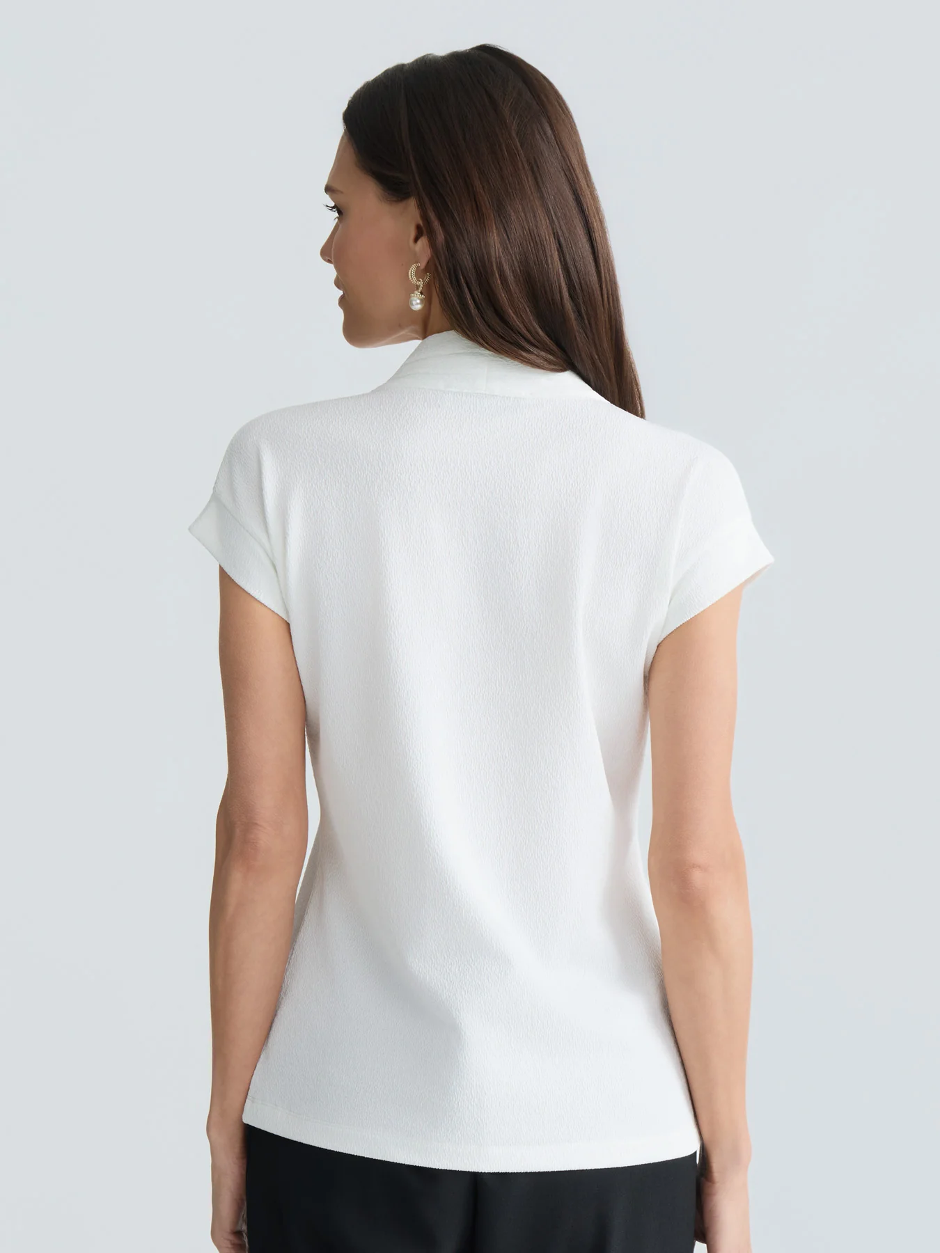 Funnel Neck Top, Everyday Knit - Image 2