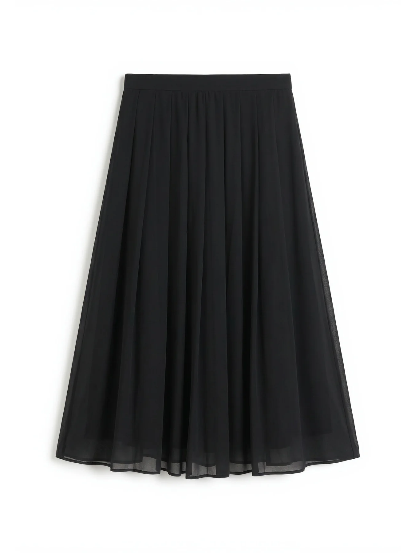 Petite Pleated Midi Skirt - Image 5