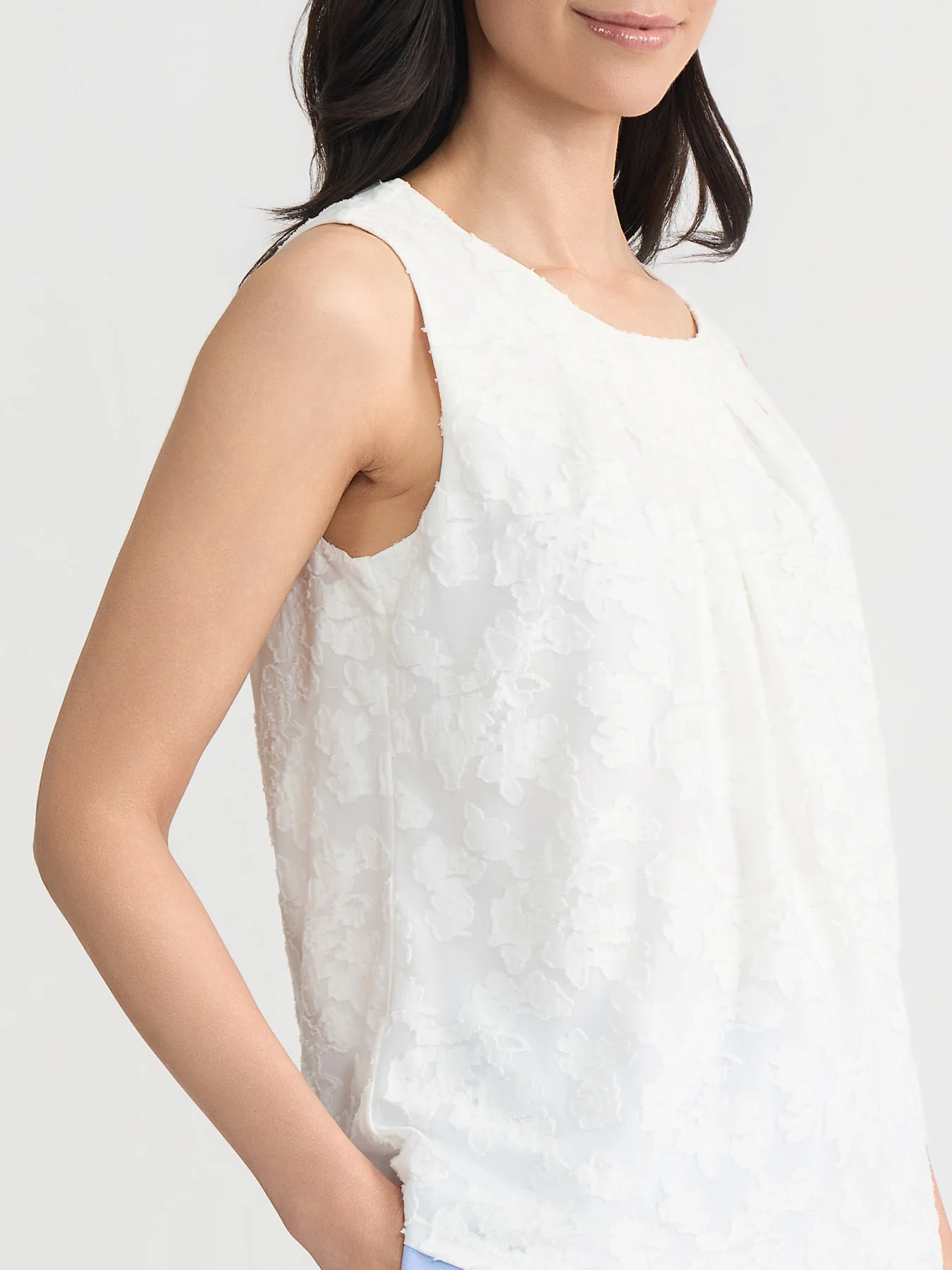 Pleat Neck Top - Image 4