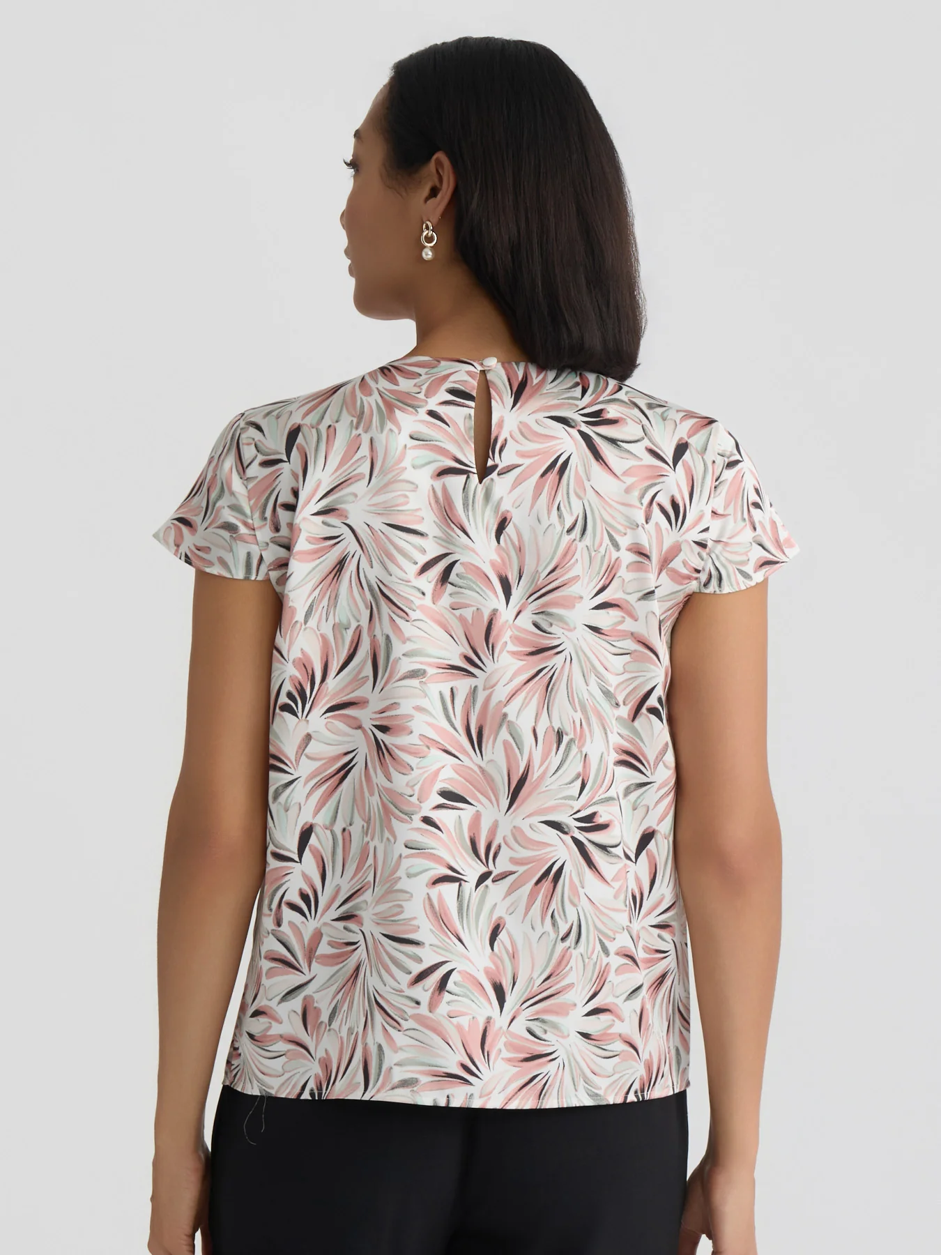 Pleat Neck Top - Image 2