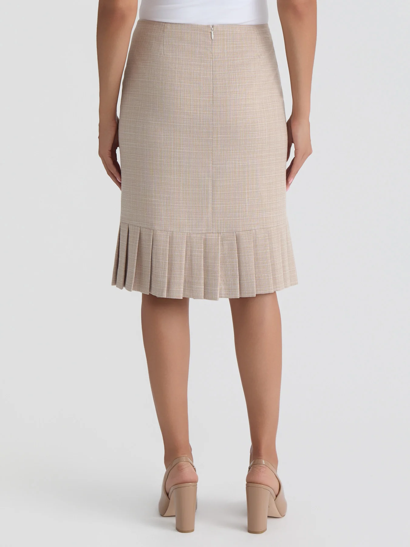 Pleated Hem Skirt - Image 2