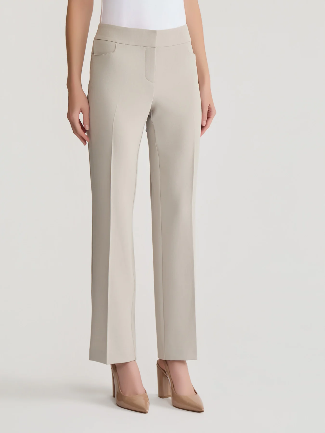 Plus Lily Trouser, Stretch Crepe - Image 3