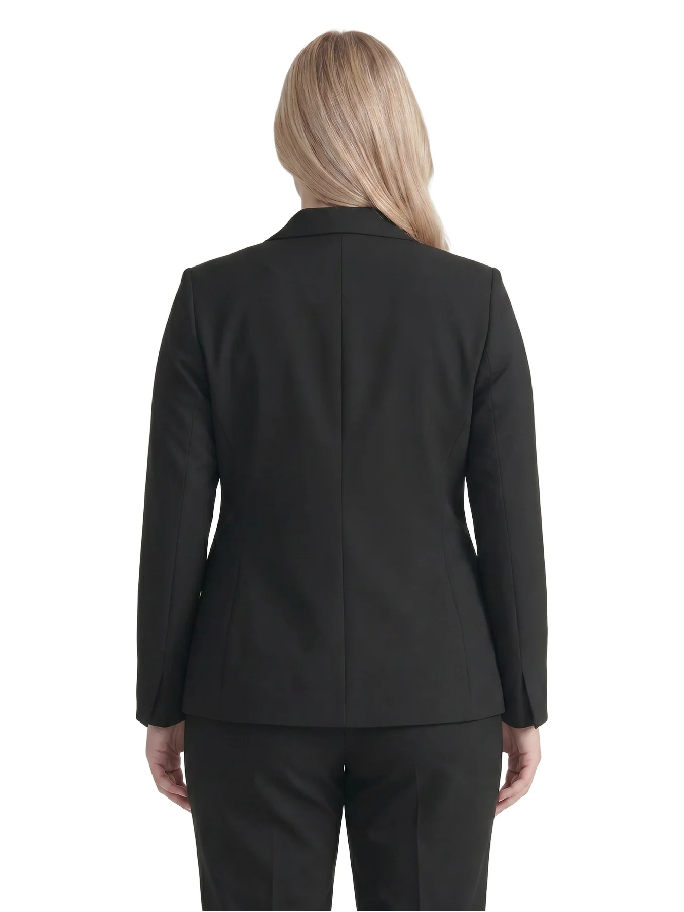 Plus One Button Jacket, Washable Bi-Stretch - Image 4