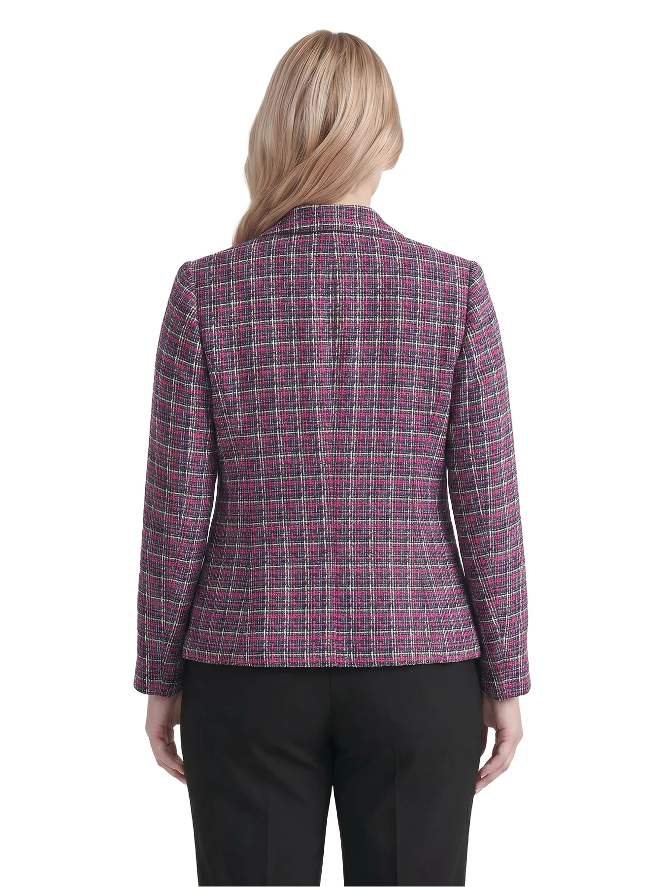 Plus Open Jacket, Tweed - Image 4