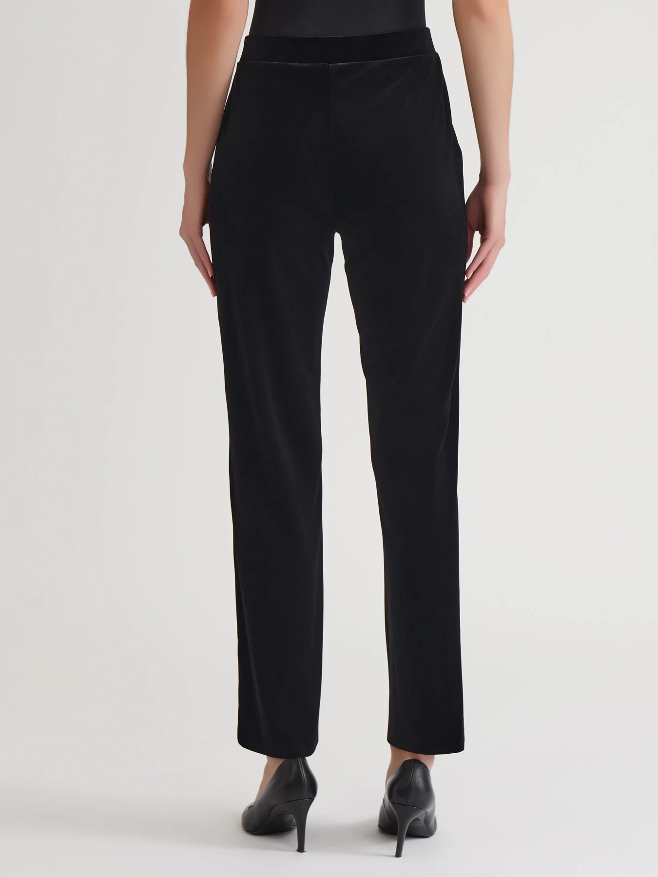 Plus Pull-On Pant, Velvet - Image 3