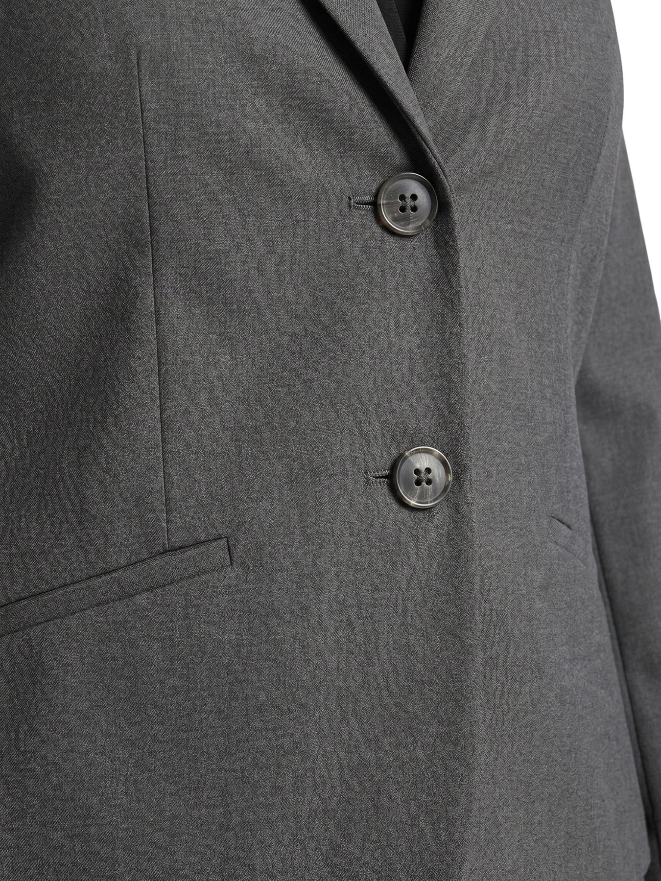 Plus Two Button Jacket, Washable Bi-Stretch - Image 6