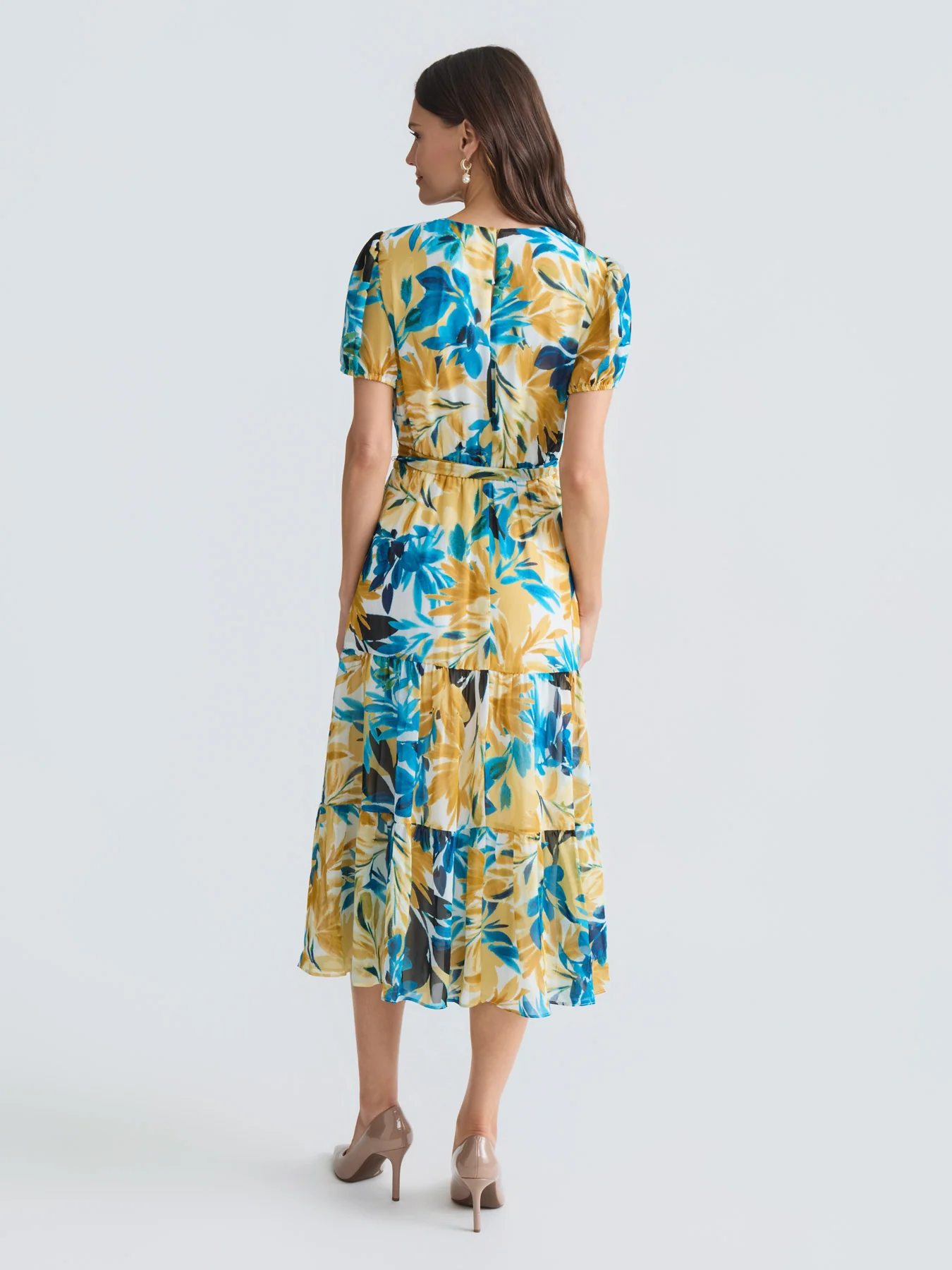 Puff Sleeve Dress - Image 2