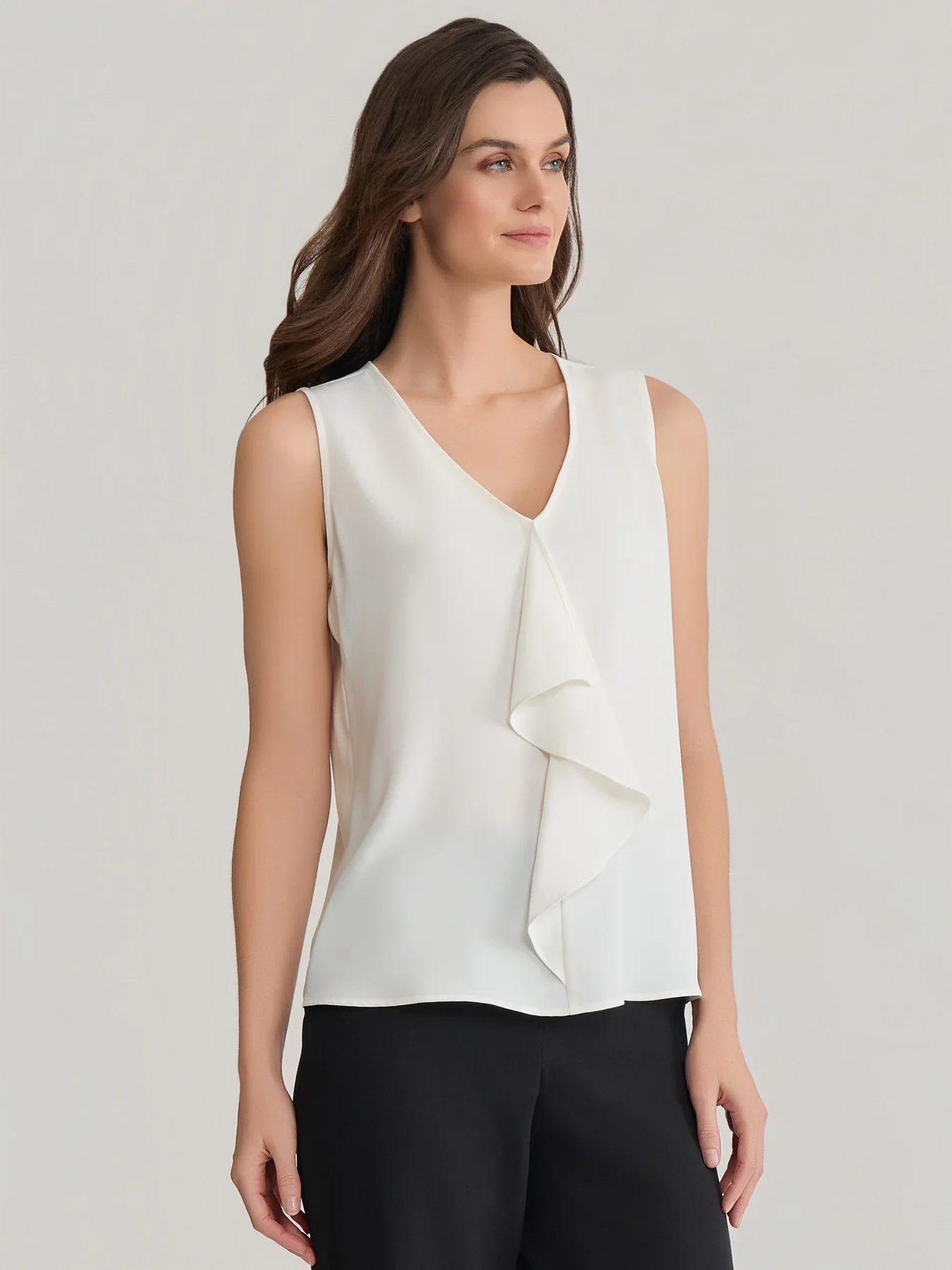 Ruffle Neck Blouse - Image 3