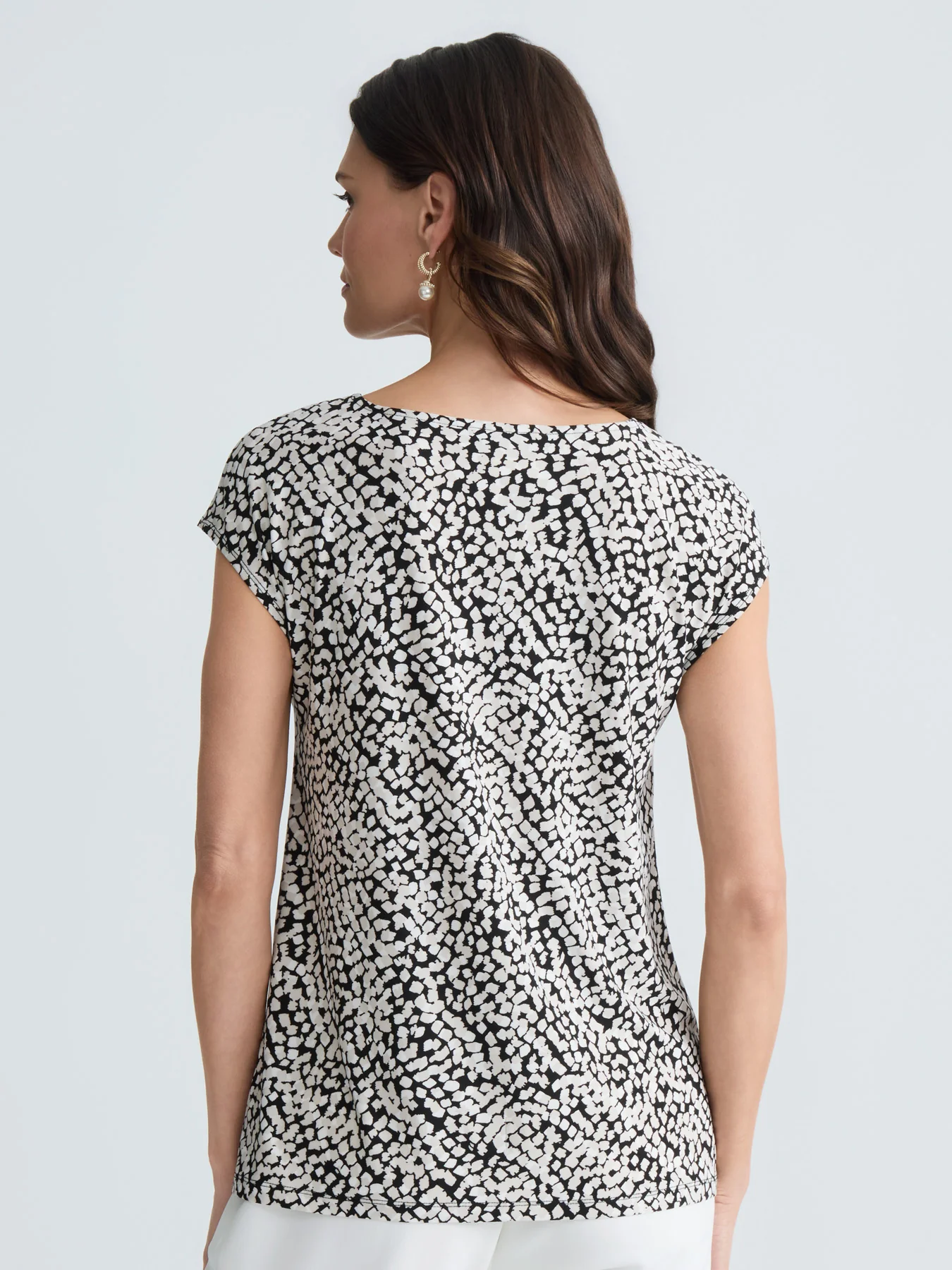 Plus Scrunch Knot Neck Top - Image 2
