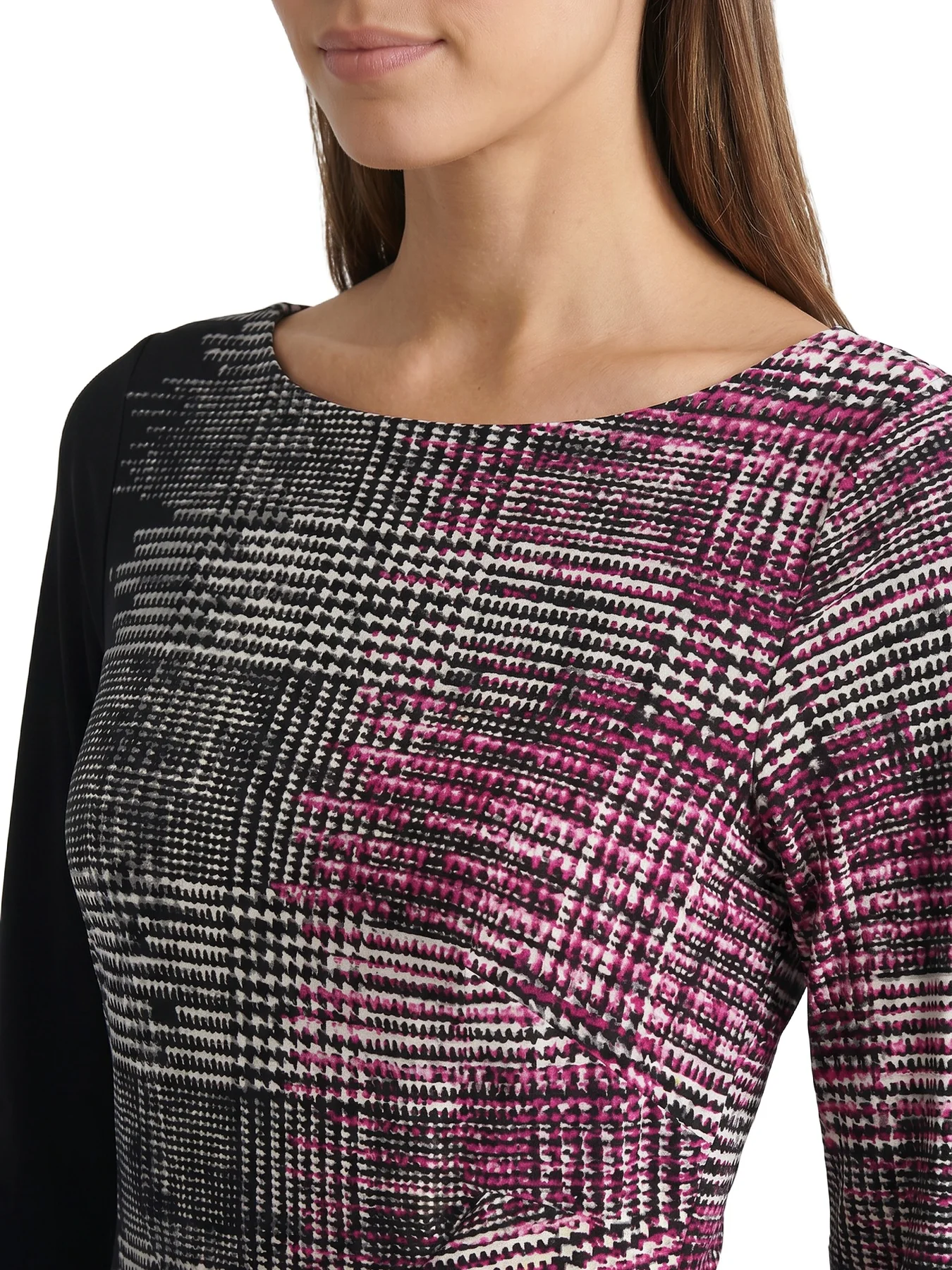 Side Pleat Dress, Everyday Knit - Image 4