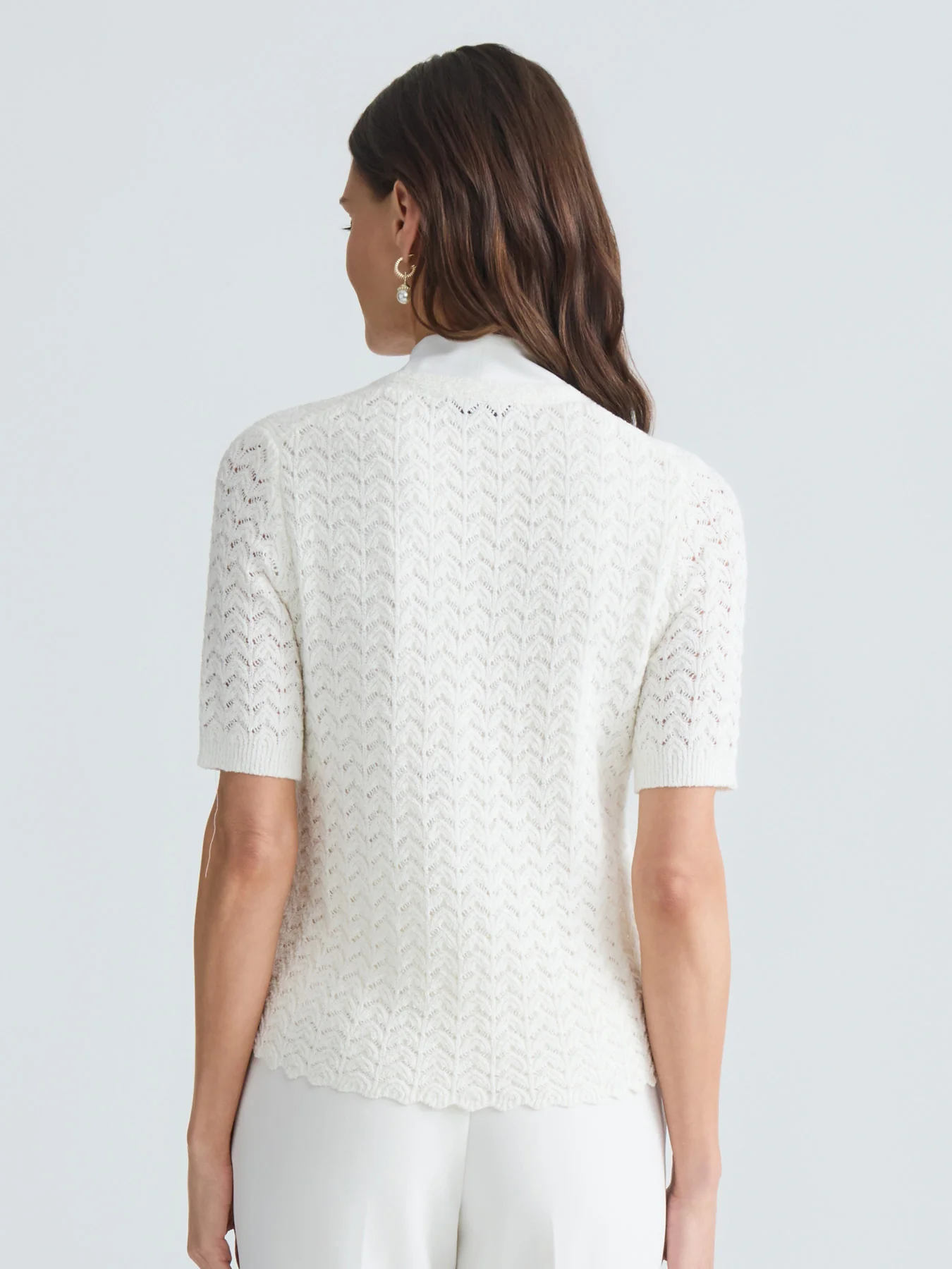 Texture Stitch Button Front Cardigan - Image 3