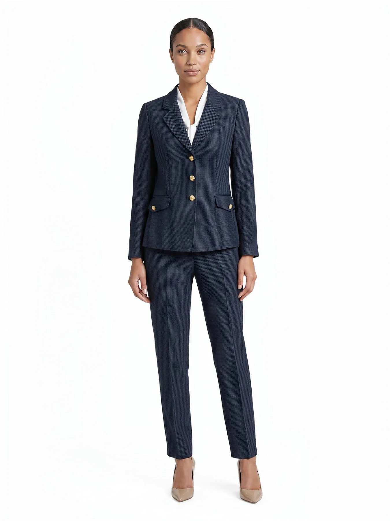 Petite Three Button Jacket - Image 5