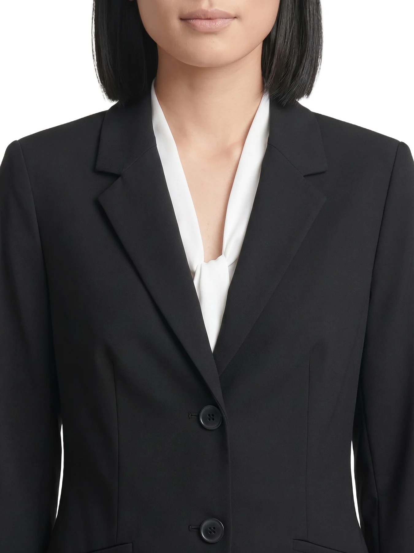 Petite Two Button Jacket, Washable Bi-Stretch - Image 4